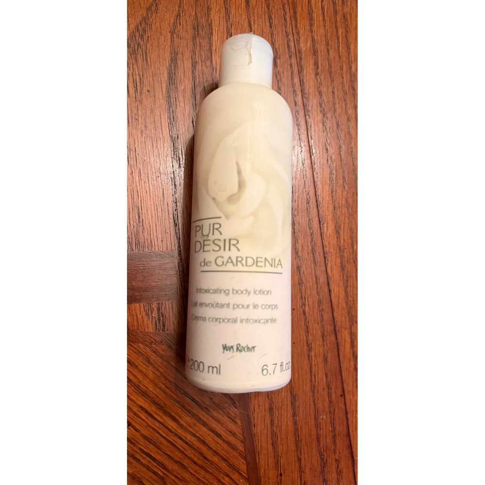 Yves Rocher Pur Desir de Gardenia Intoxicating Body Lotion 200ml 6.7oz Vintage